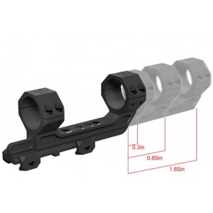 Кронштейн Vector Optics 1-Piece Adjustable Extended Picatinny Mount 30мм арт.: XASR-3037 [VECTOR OPTICS]
